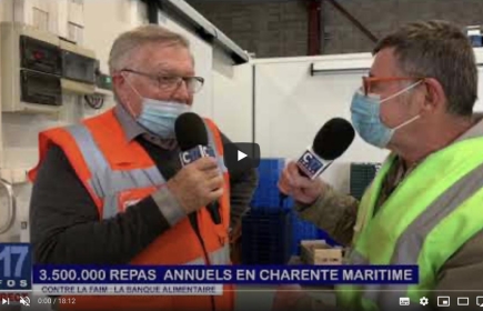 Interview de Robert Gaillard, président de la Banque Alimentaire de Charente Maritime